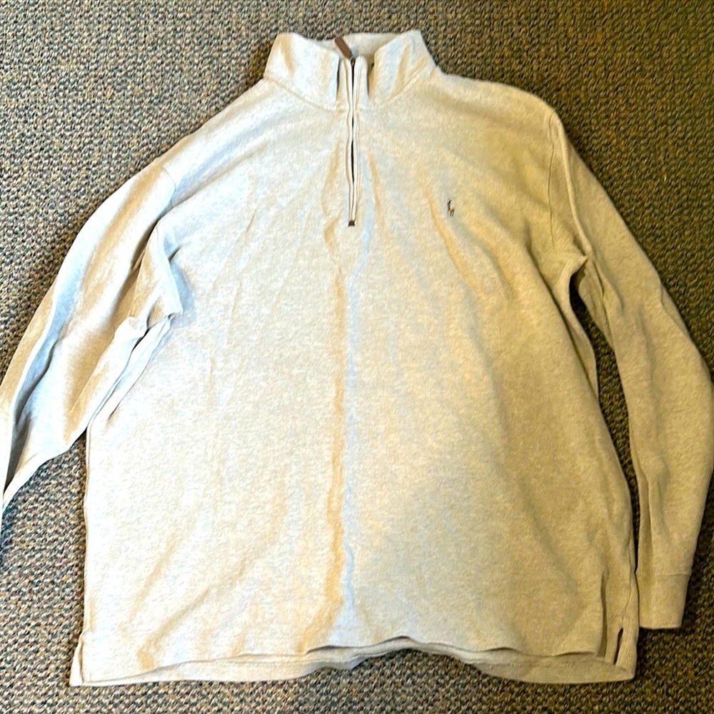 Ralph Lauren quarter zip sweater